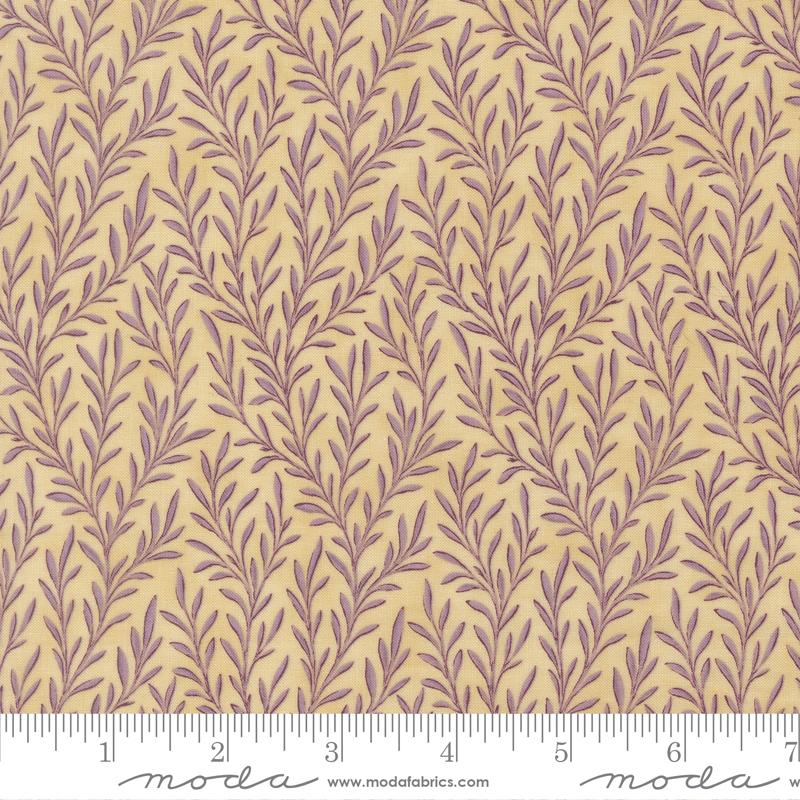 Collections Essence Leaf Parchment - Quilt Fabric