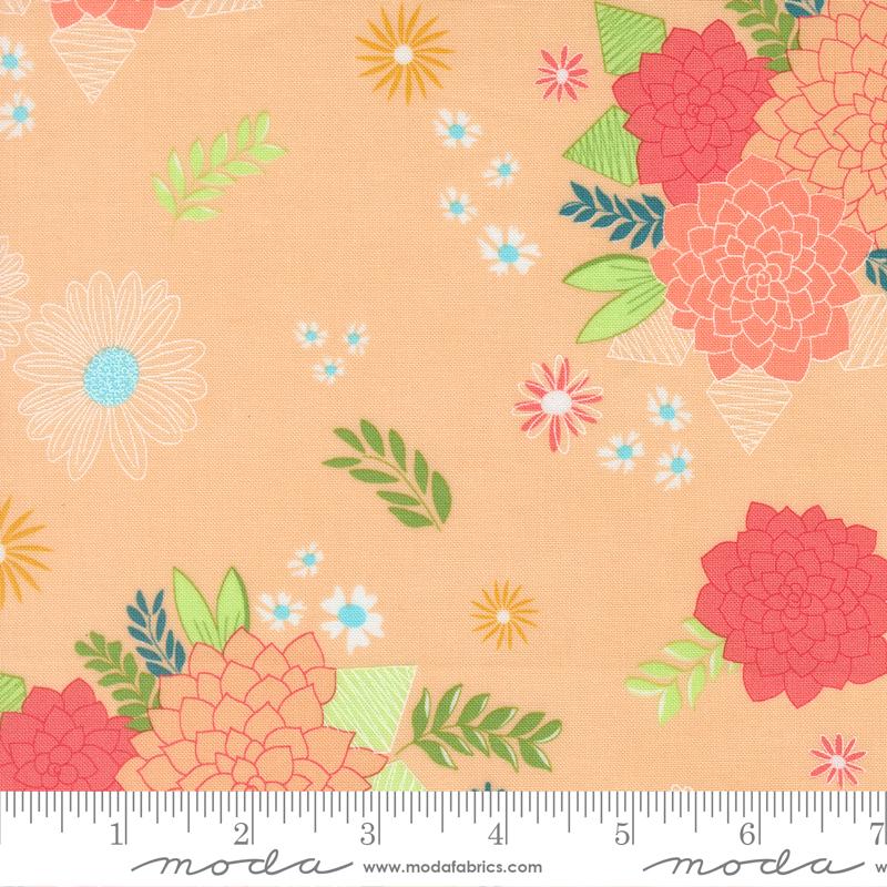 Honeyed Horizon Bloom Sweet Pastel - Quilt Fabric