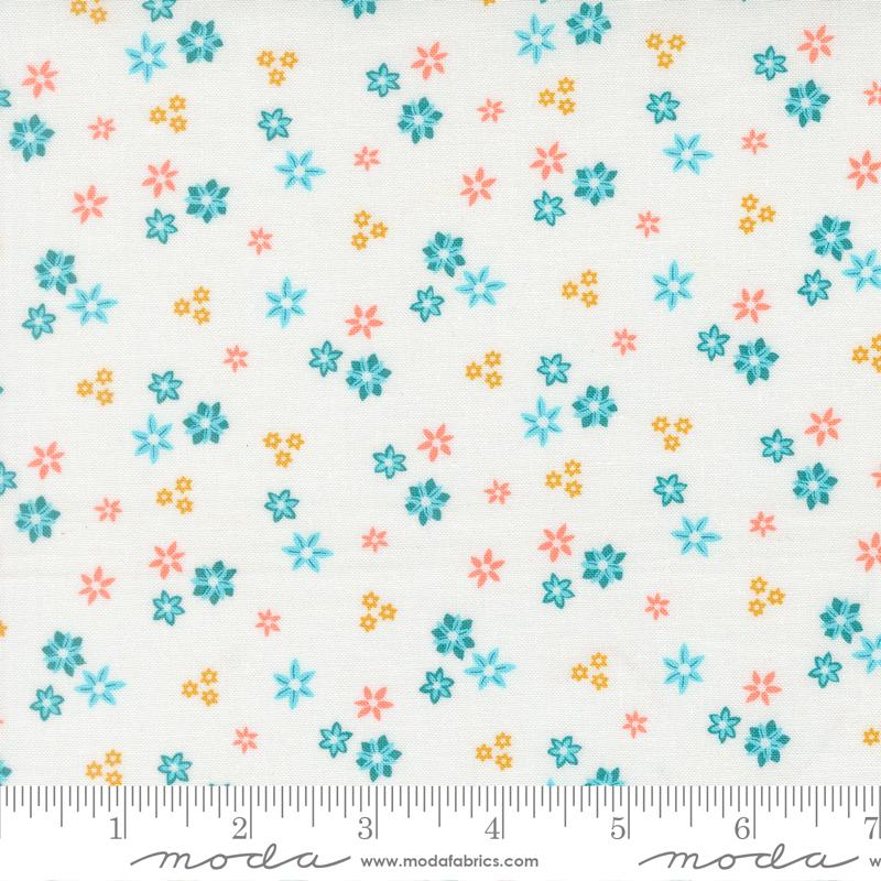 Honeyed Horizon Floral Cloud - Quilt Fabric