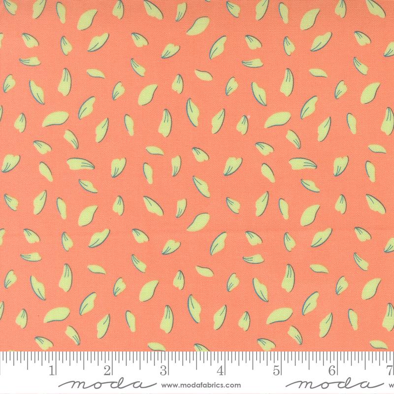 Honeyed Horizon Leaf Guava - Quilt Fabric