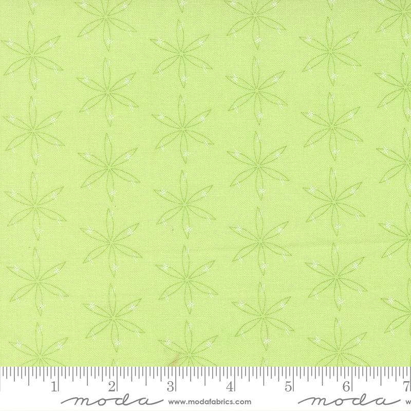 Honeyed Horizon Star Honeydew - Quilt Fabric