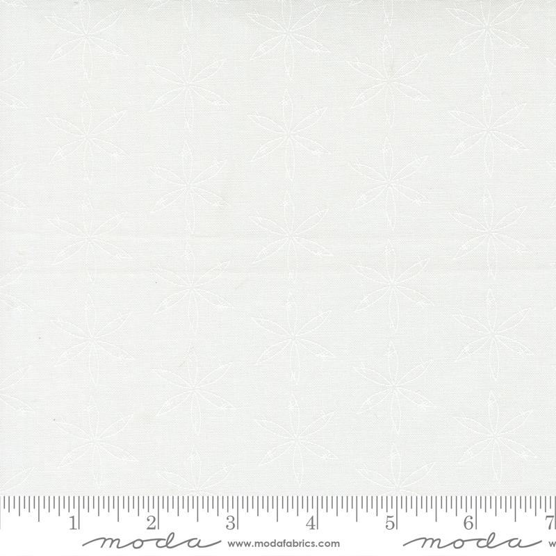 Honeyed Horizon Star Cloud White - Quilt Fabric