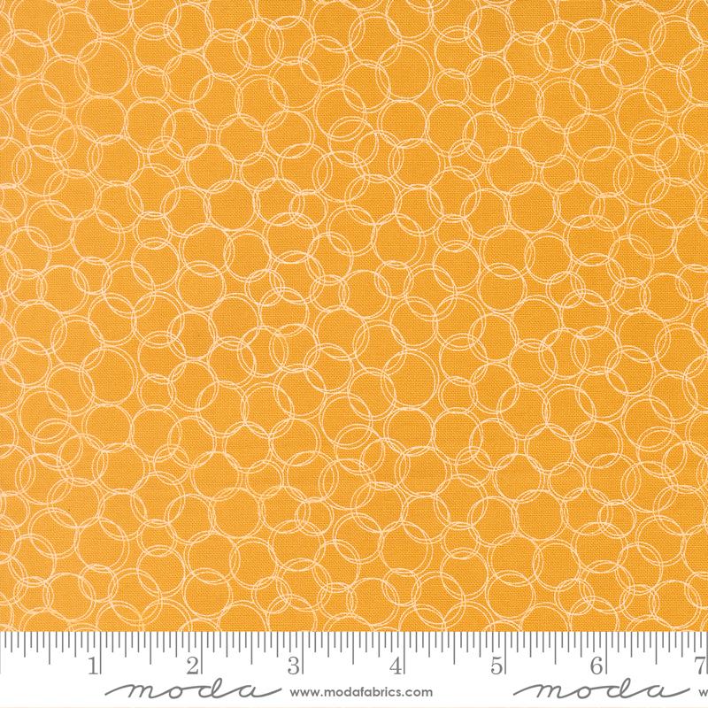 Honeyed Horizon Bubble Honey - Quilt Fabric