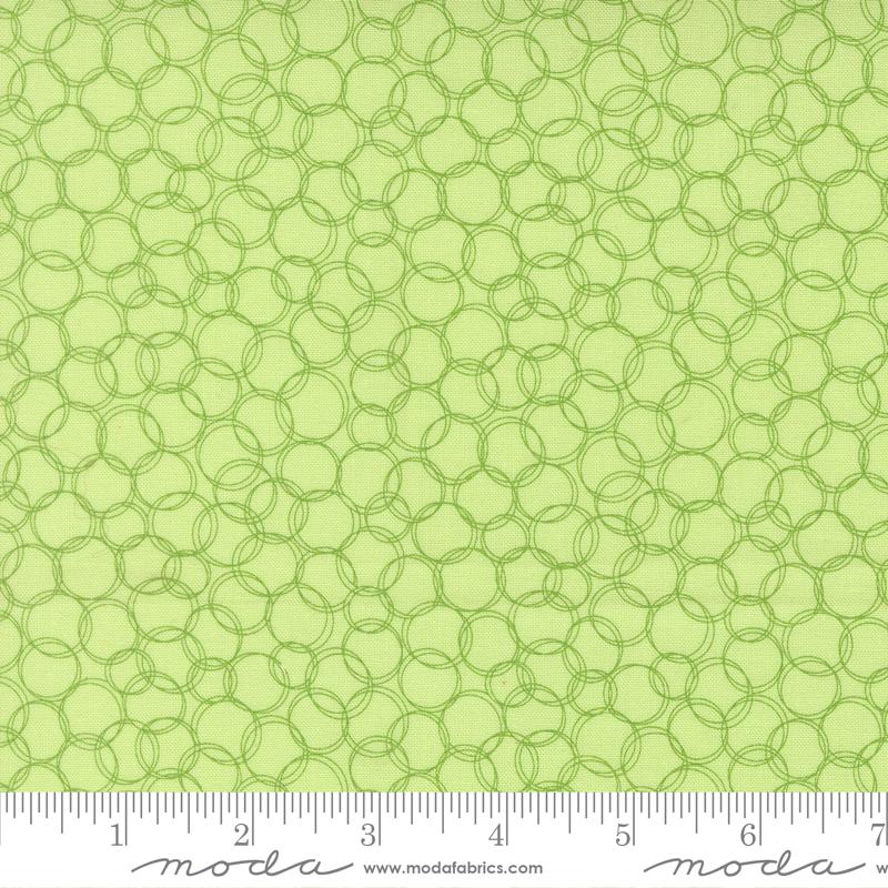Honeyed Horizon Bubbles Honeydew - Quilt Fabric