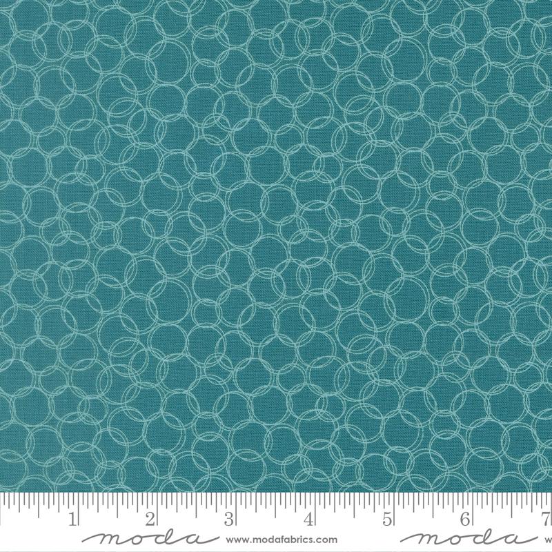 Honeyed Horizon Bubbles Horizon - Quilt Fabric