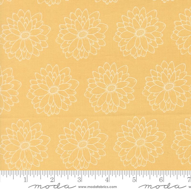 Catching Sunshine Sketch Sunshine - Quilt Fabric, zoomed in. Select this picture to zoom back out.