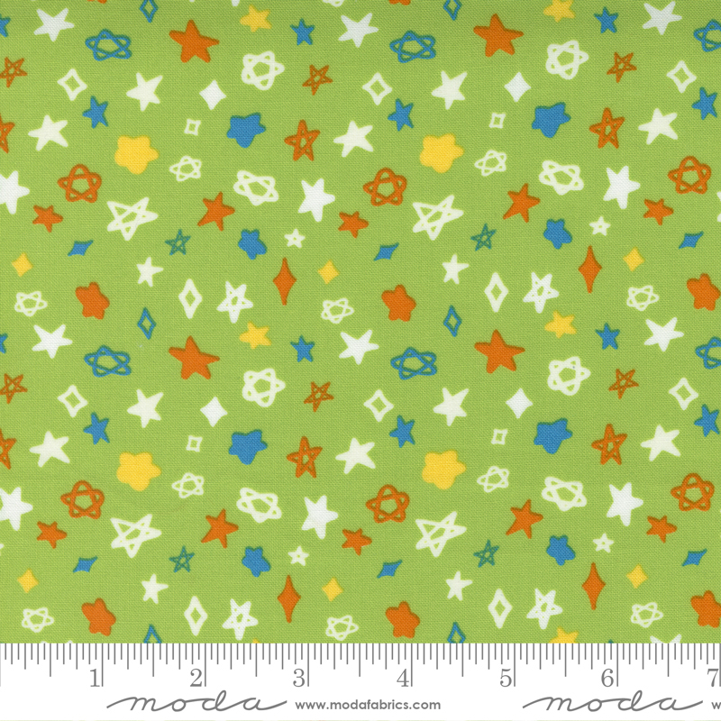 Creativity Glows Sprout - Starlight Ditsy - Quilt Fabric