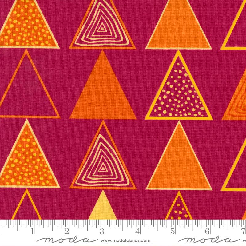 Creativity Roars Pomegranate - Quilt Fabric