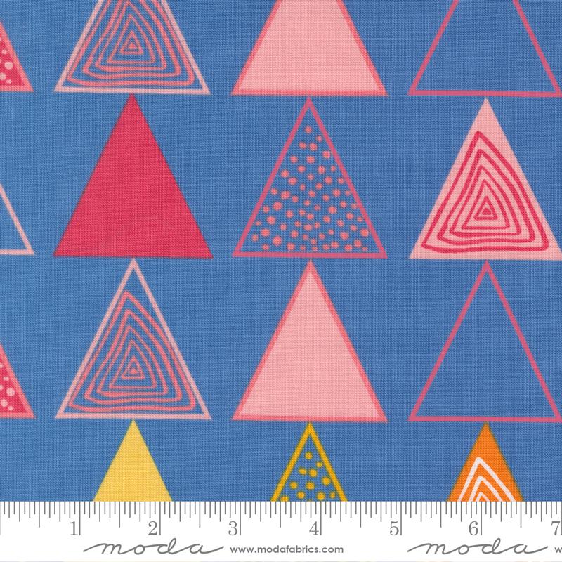 Creativity Roars Cobalt - Quilt Fabric