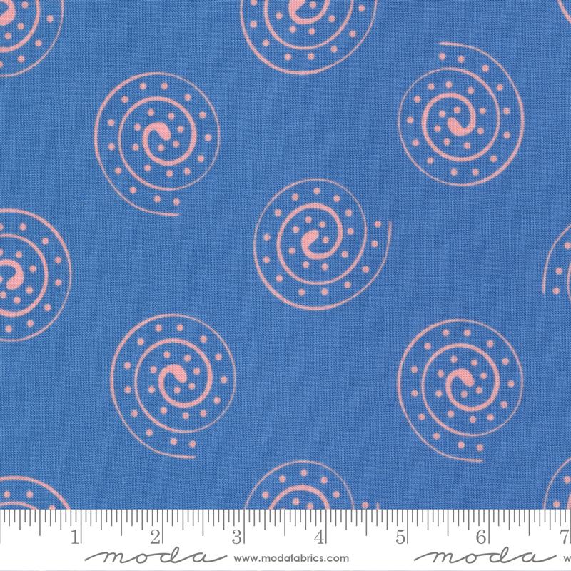 Creativity Roars Cobalt - Quilt Fabric