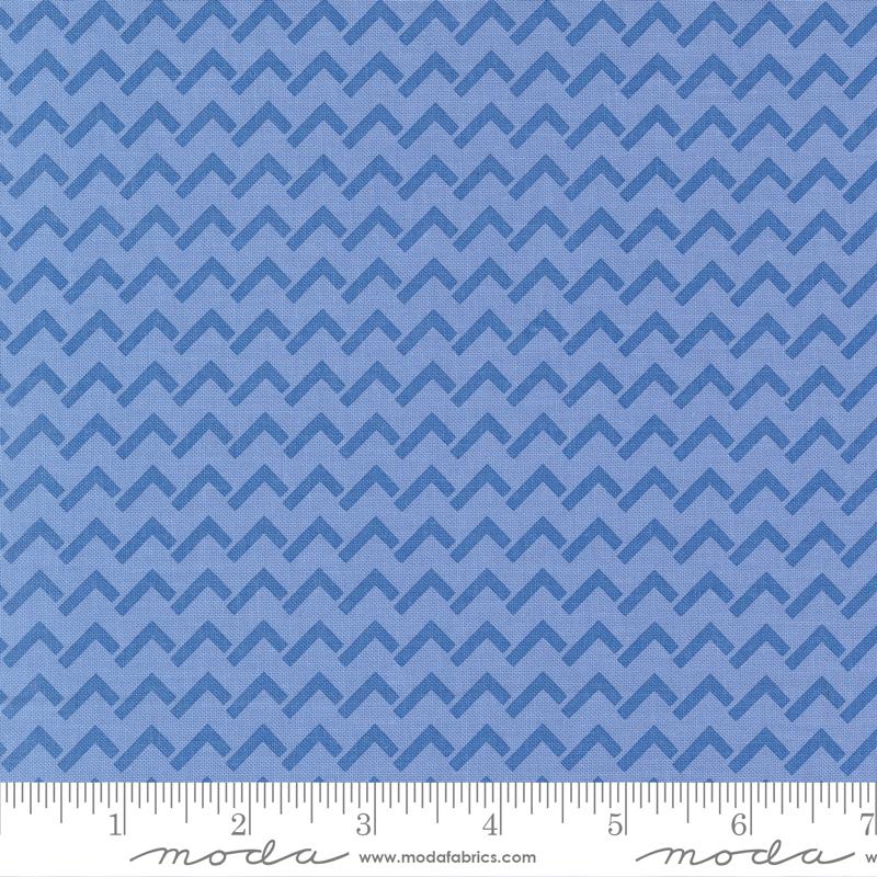Creativity Roars Bluesky - Quilt Fabric