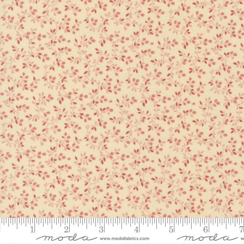 Pamelias Path Vines Pink - Quilt Fabric