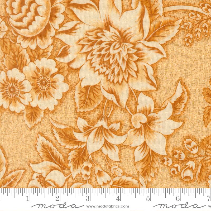 Miss Mollie Floral Cheddar - Quilt Fabric