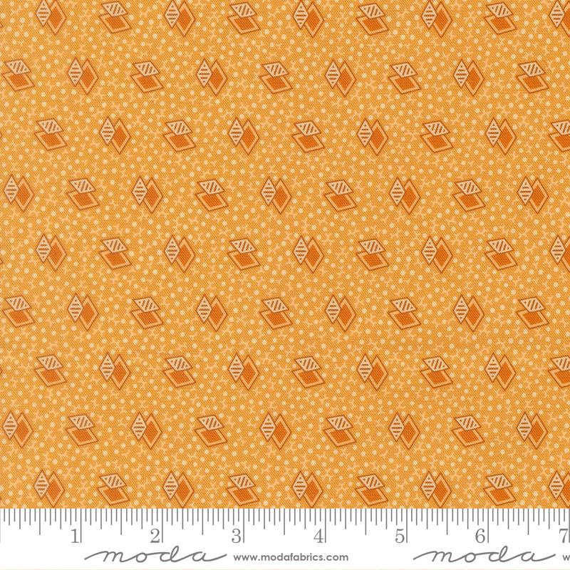 Miss Mollie Geometric Cheddar - Quilt Fabric