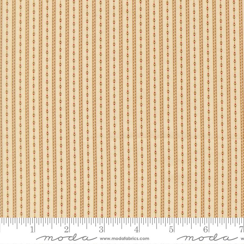 Miss Mollie Striped Biscuit - Quilt Fabric