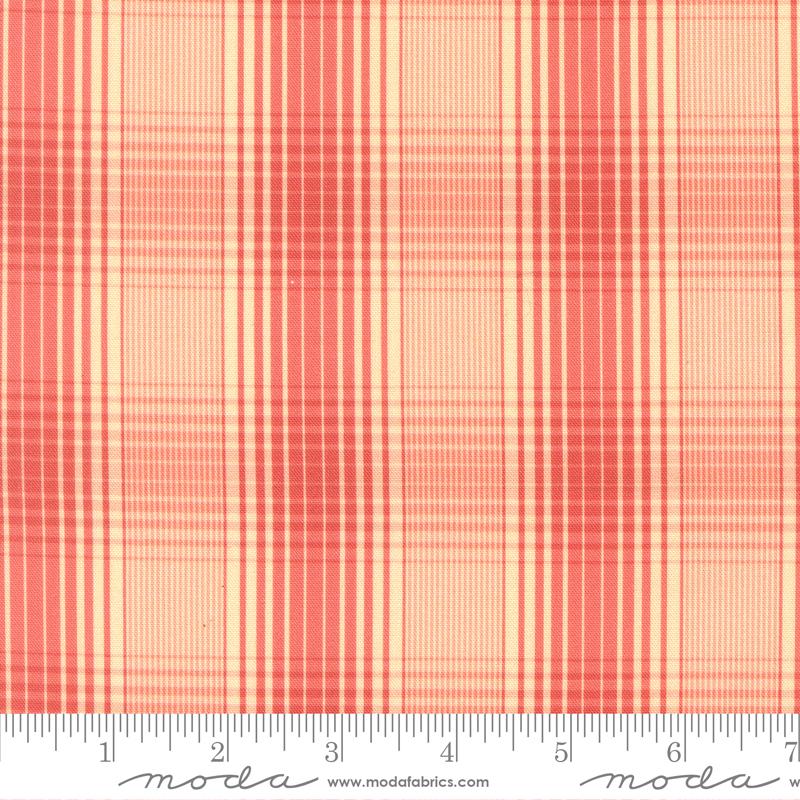 Betsys Best Plaid Primrose - Quilt Fabric, zoomed in. Select this picture to zoom back out.