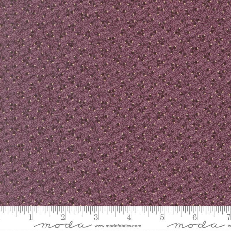 Betsys Best Blossoms Wild Lupine - Quilt Fabric, zoomed in. Select this picture to zoom back out.