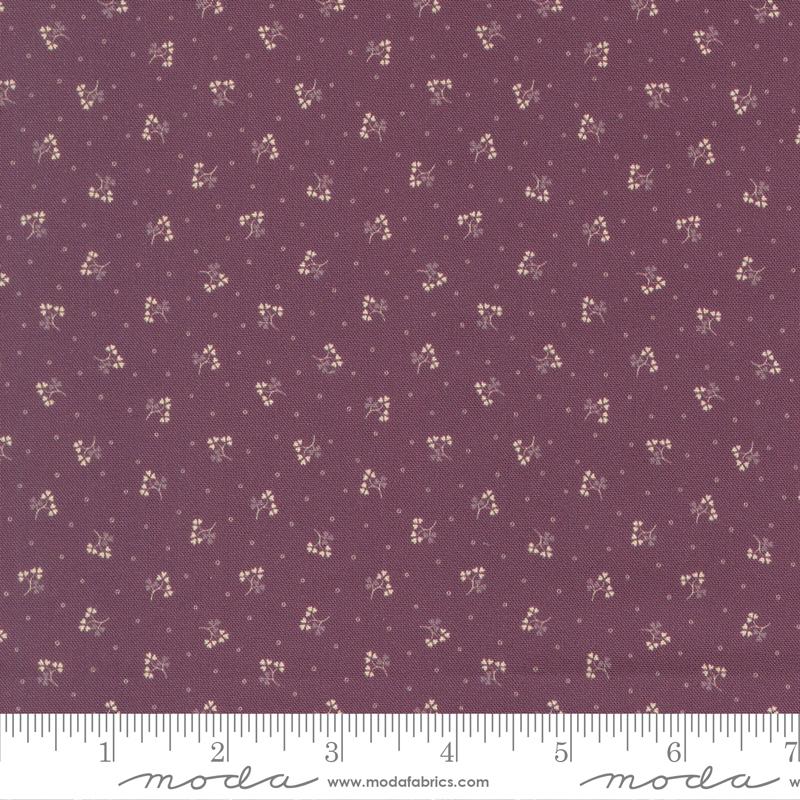 Betsys Best Grape - Quilt Fabric, zoomed in. Select this picture to zoom back out.