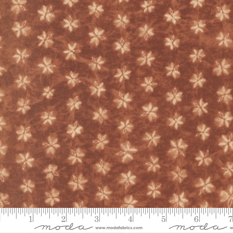 Kawa Rust - Omono Shibori - Quilt Fabric