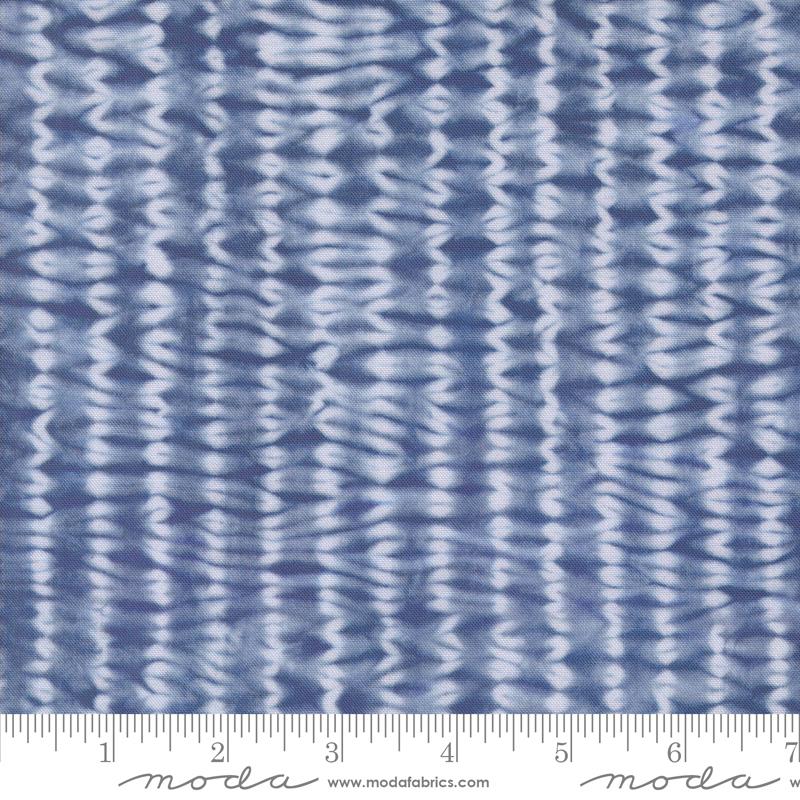 Winter Chill Stripe Glacier - Quilt Fabric