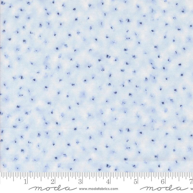 Winter Chill Dots Frost - Quilt Fabric