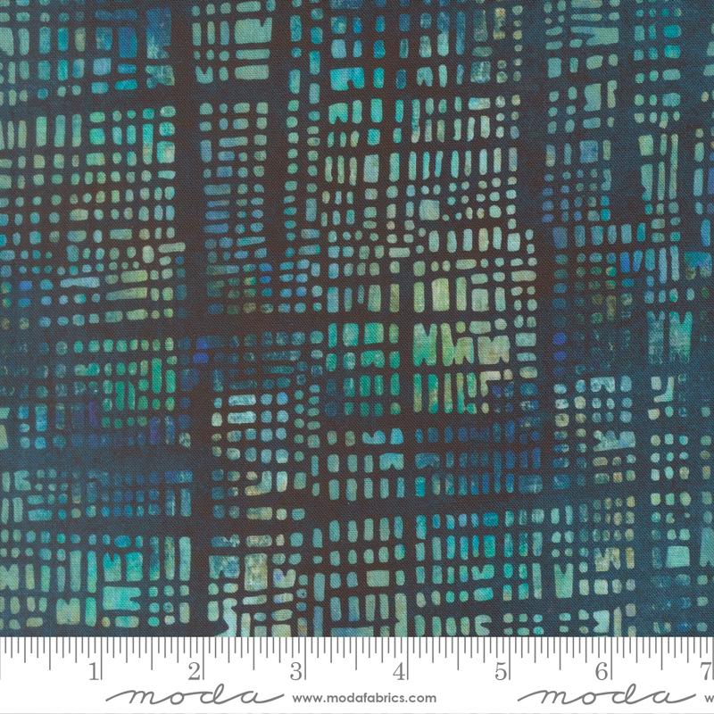 Tranquil Patina Abstract Horizon - Quilt Fabric