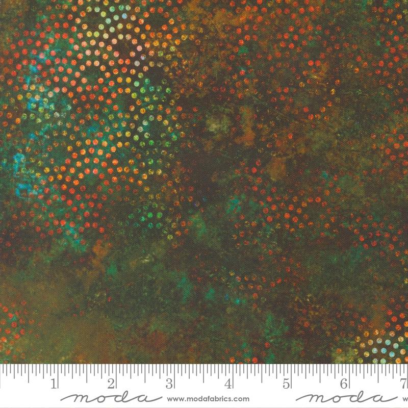 Tranquil Patina Lace Teal - Quilt Fabric