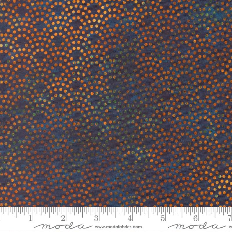 Tranquil Patina Lace Midnight - Quilt Fabric