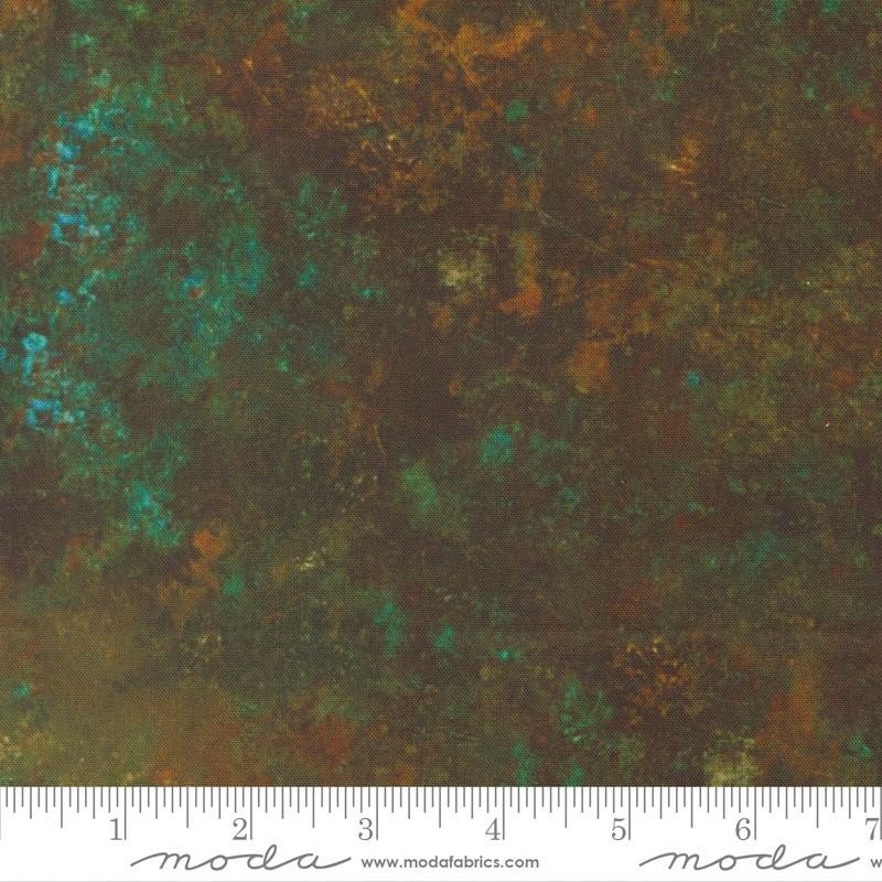Tranquil Patina Colorwash Dark Teal - Quilt Fabric