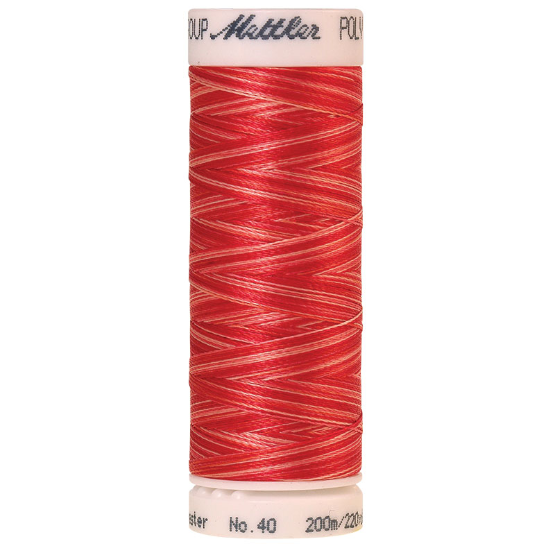 Polysheen Multicolor Thread - Fiesta Orange 9924 - 220yds