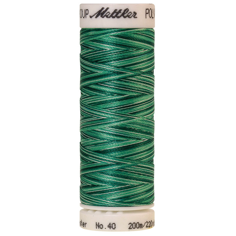 Polysheen Multicolor Thread - Minty Leaf Green 9931 - 220yds