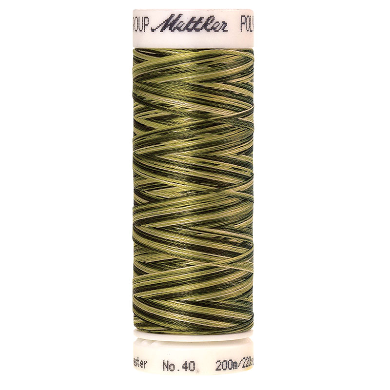 Polysheen Multicolor Thread - Mossy Tones 9976 - 220yds