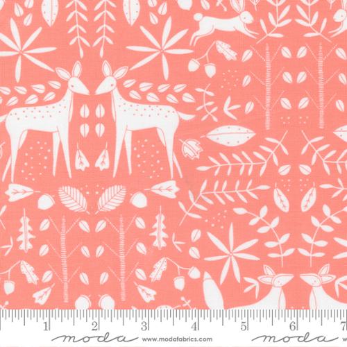 Nocturnal Primrose - Forest Otomi Deer - Quilt Fabric