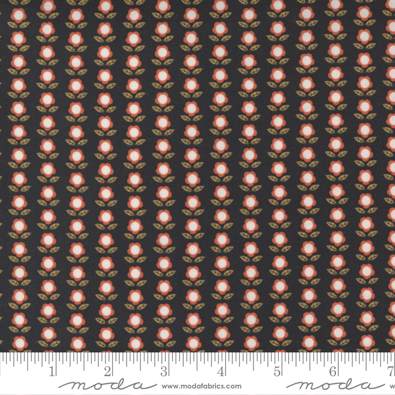Birdsong Raven - Little Flowers Blenders - Quilt Fabric
