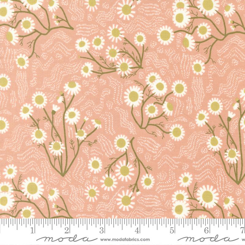 Quaint Cottage Rose - Chamomile Florals - Quilt Fabric
