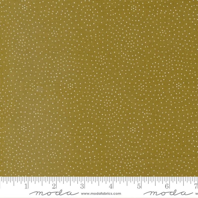 Quaint Cottage Lichen - Circle Time Dots - Quilt Fabric