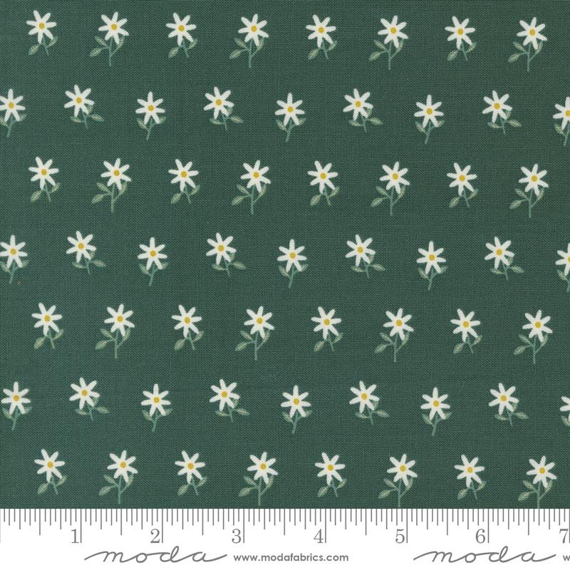 Imaginary Flowers Spruce - Quilt Fabric