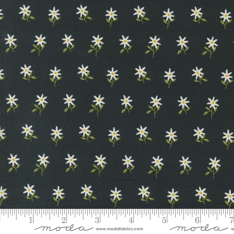 Imaginary Flowers Ebony - Quilt Fabric