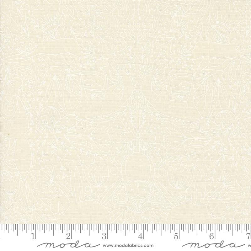 Woodland Wonder Cloud White - Quilt Fabric