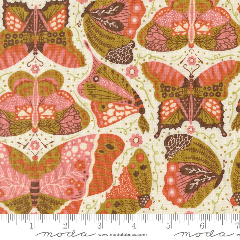 Night Owl Butterfly Cloud - Quilt Fabric
