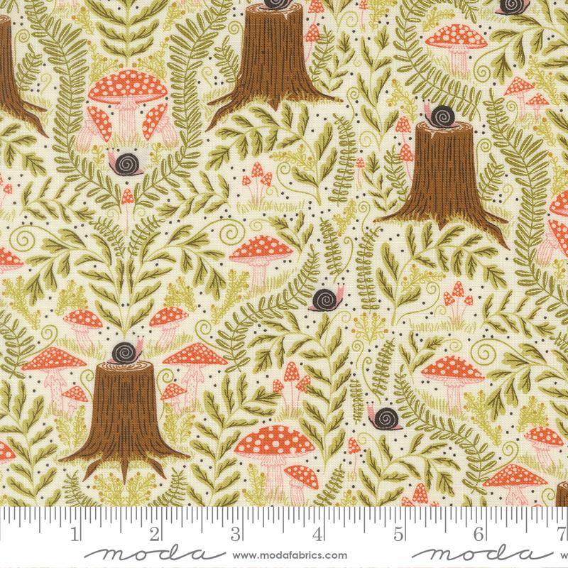 Night Owl Mushroom Cloud - Quilt Fabric