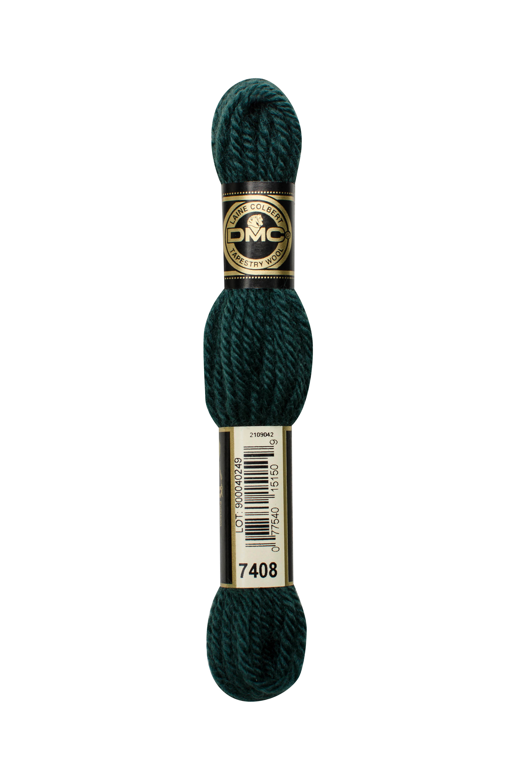 DMC Tapestry Wool Yarn #7408 - Ultra Dark Dull Jade Green