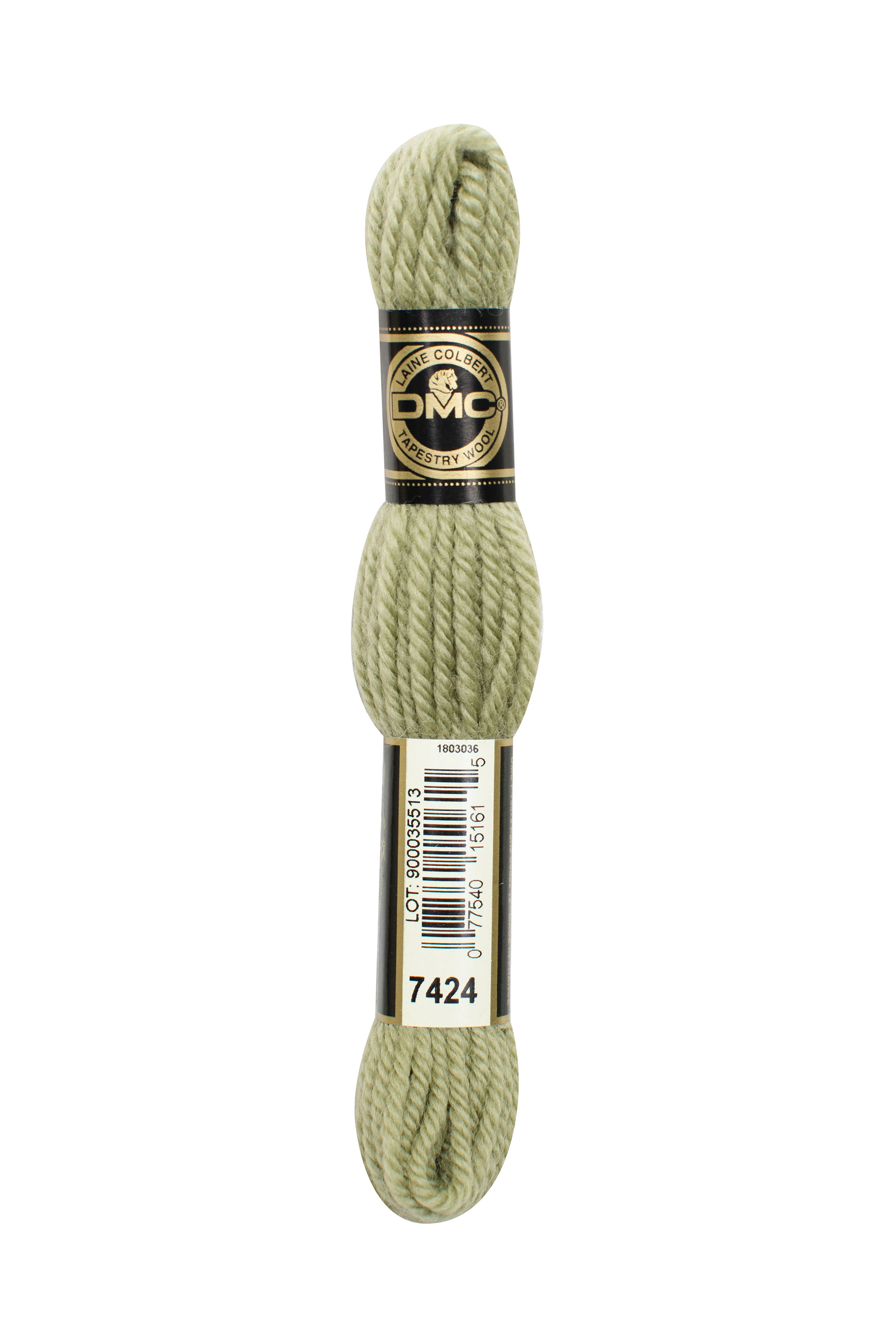 DMC Tapestry Wool Yarn #7424 - Drab Olive