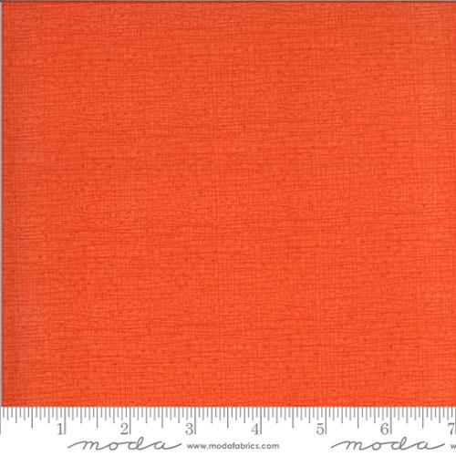 Solana Thatched Clementine - Quilt Fabric