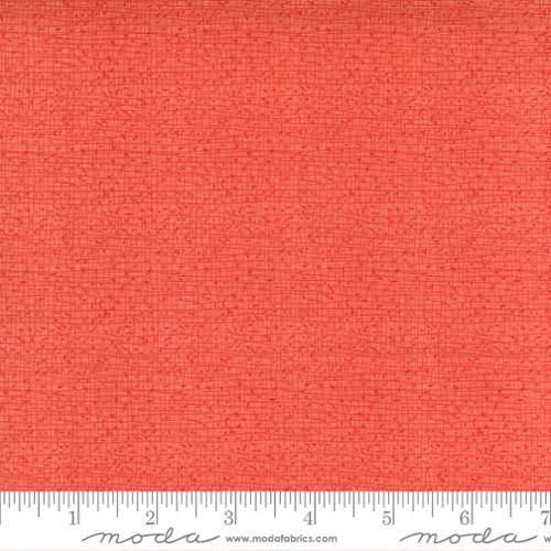 Thatched Pink Grapefruit - Quilt Fabric