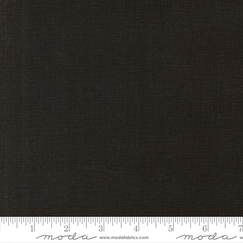 Pollinators Thatched Onyx - Quilt Fabric, zoomed in. Select this picture to zoom back out.