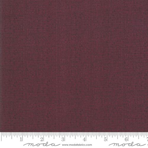 Thatched Burgundy - Quilt Fabric