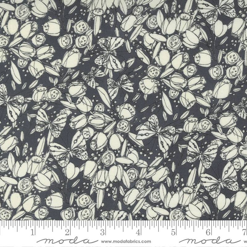Tulip Tango Shadow - Love - Quilt Fabric