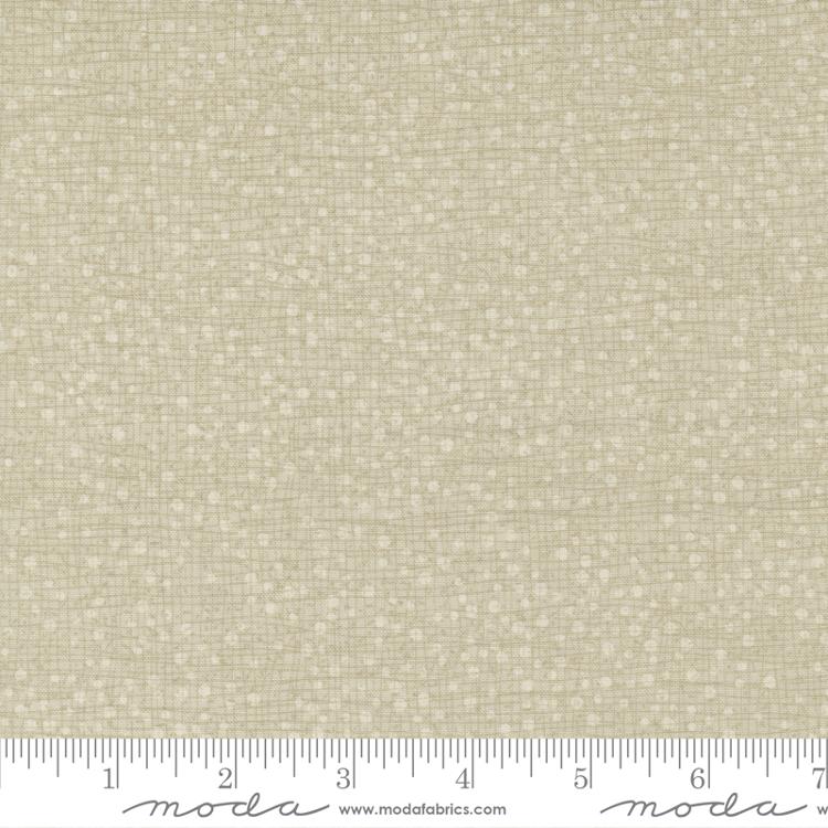 Dotty Thatched Washed Linen - Quilt Fabric