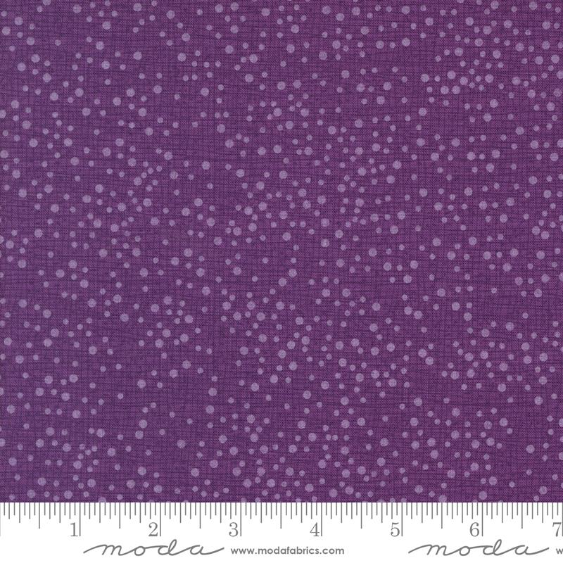 Dotty Thatched Pansy - Quilt Fabric
